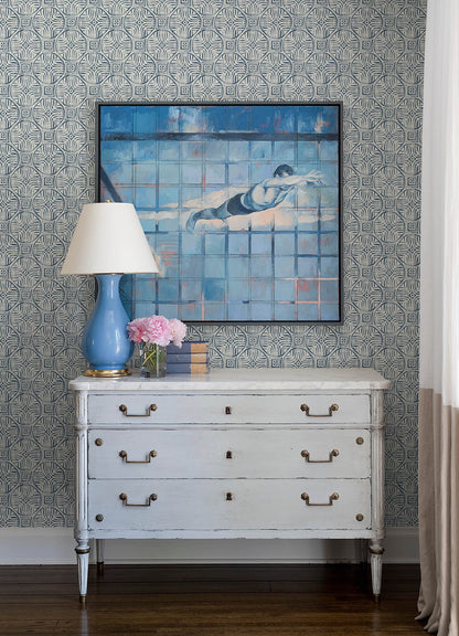 Kinfolk Sandee Medallion Wallpaper