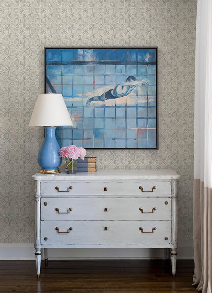 Kinfolk Sandee Medallion Wallpaper