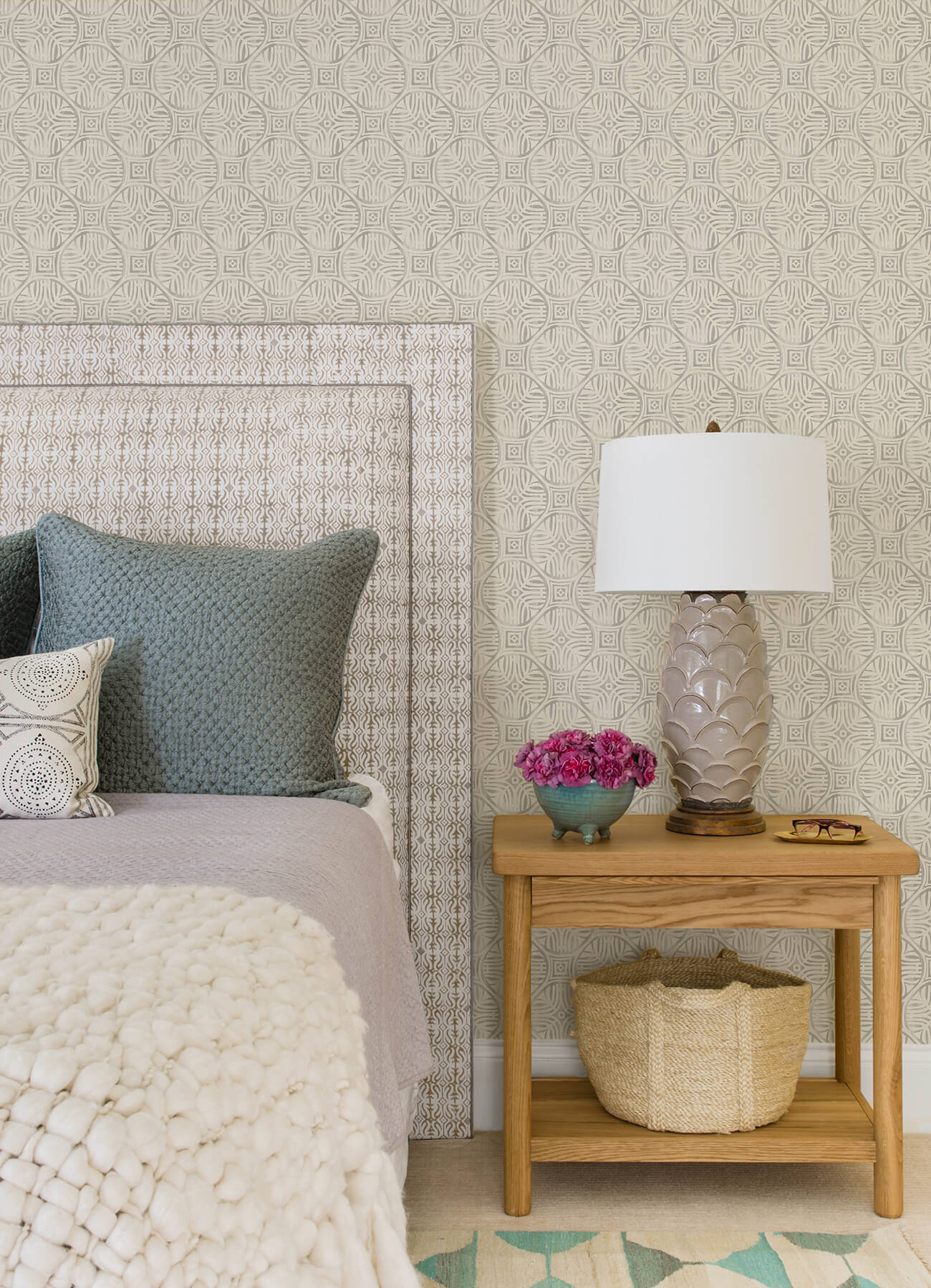 Kinfolk Sandee Medallion Wallpaper