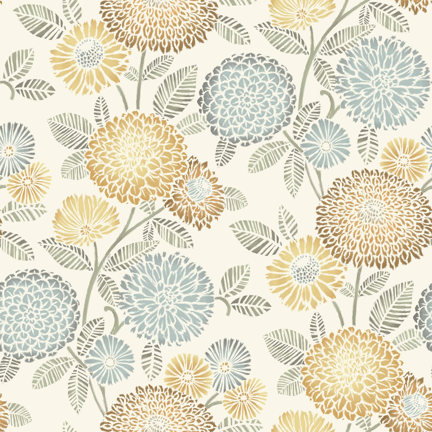 Kinfolk Zalipie Floral Trail Wallpaper