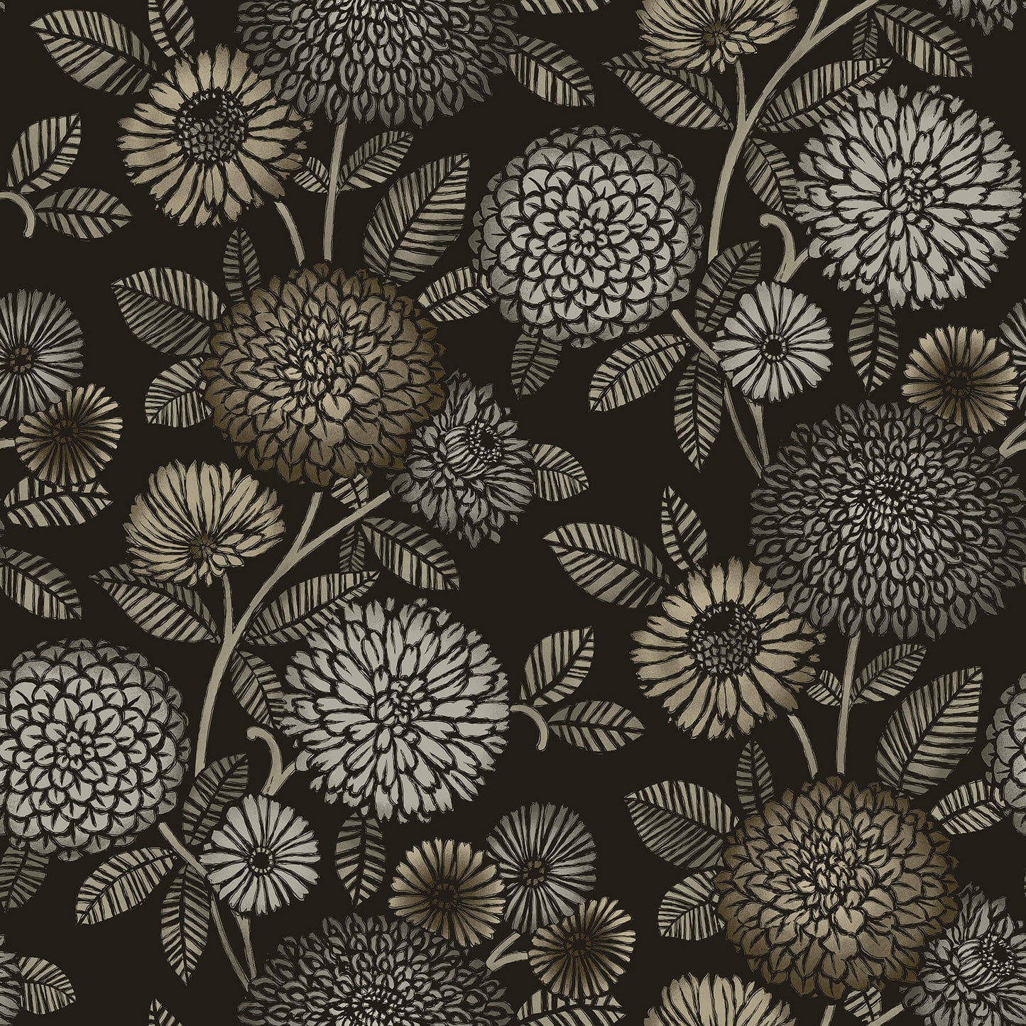 Kinfolk Zalipie Floral Trail Wallpaper