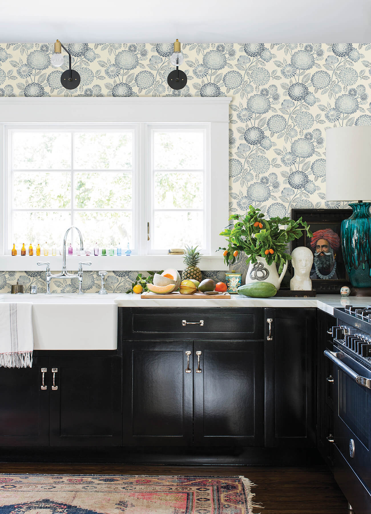 Kinfolk Zalipie Floral Trail Wallpaper