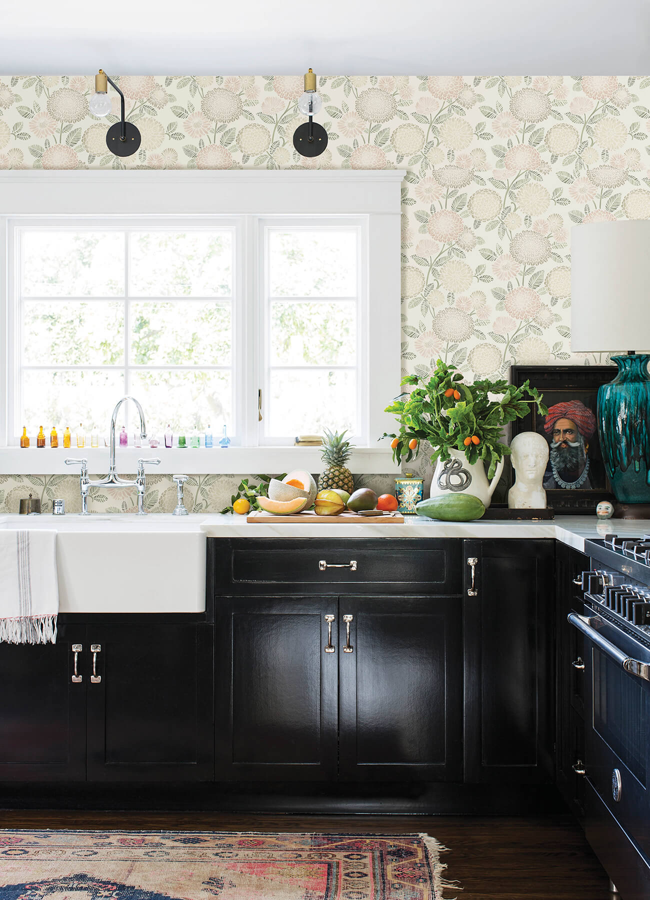 Kinfolk Zalipie Floral Trail Wallpaper