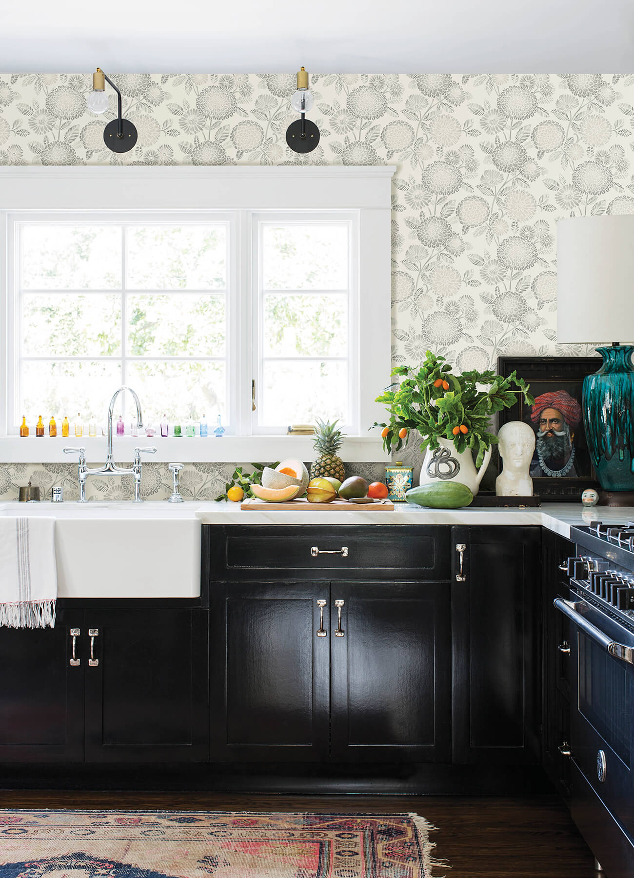 Kinfolk Zalipie Floral Trail Wallpaper
