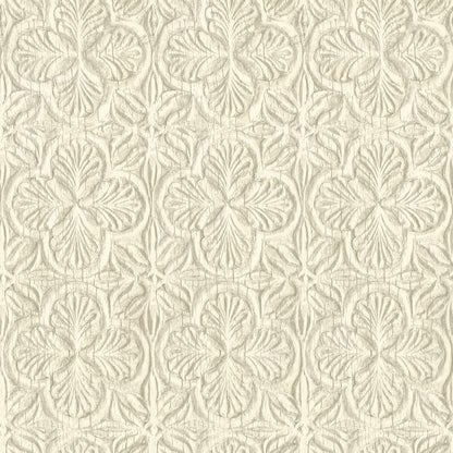 Kinfolk Karachi Wooden Damask Wallpaper