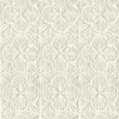 Kinfolk Karachi Wooden Damask Wallpaper
