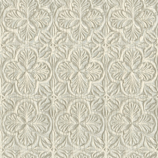 Kinfolk Karachi Wooden Damask Wallpaper