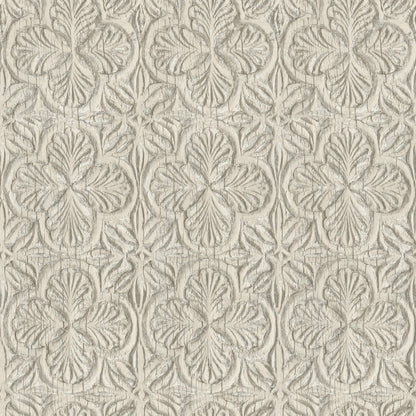 Kinfolk Karachi Wooden Damask Wallpaper
