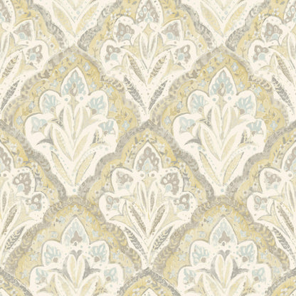 Kinfolk Mimir Quilted Damask Wallpaper
