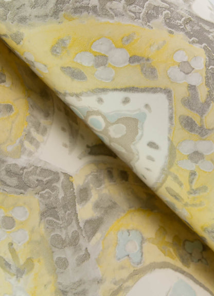 Kinfolk Mimir Quilted Damask Wallpaper