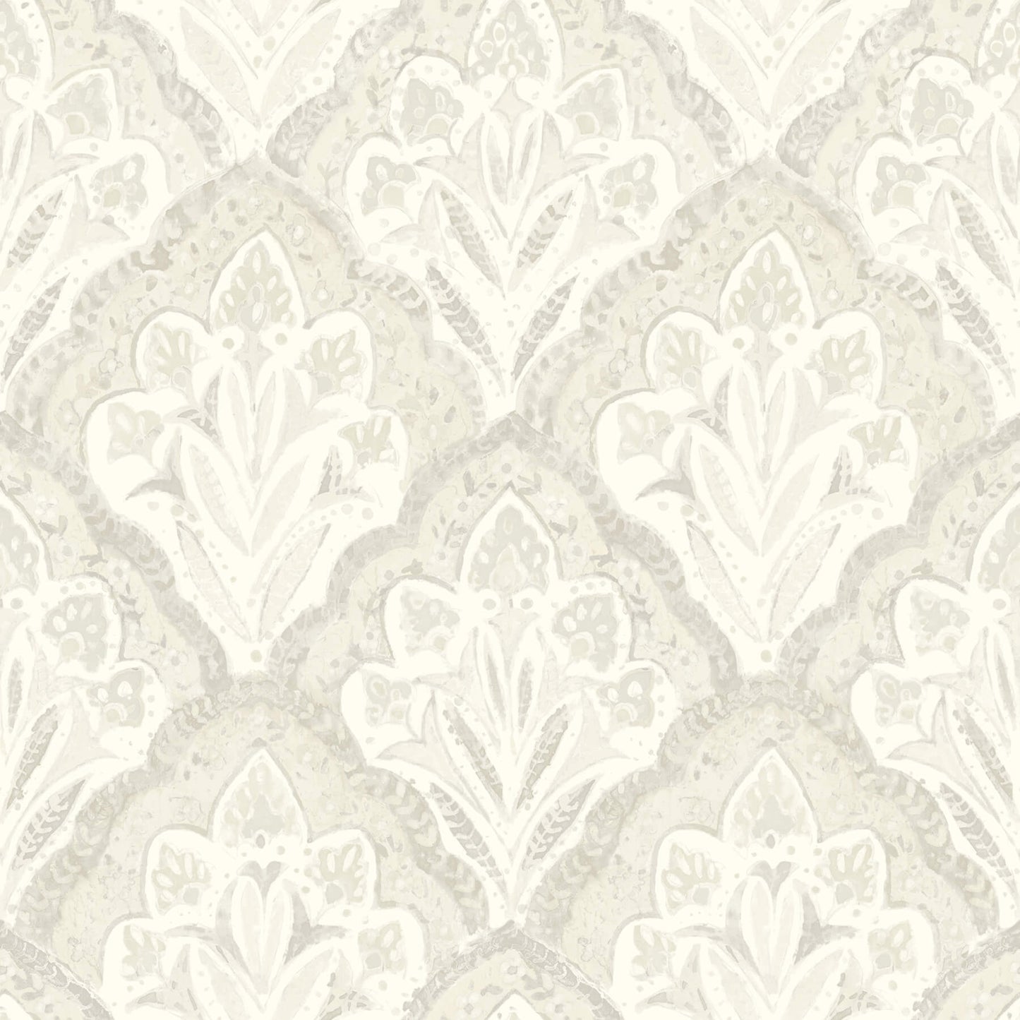 Kinfolk Mimir Quilted Damask Wallpaper
