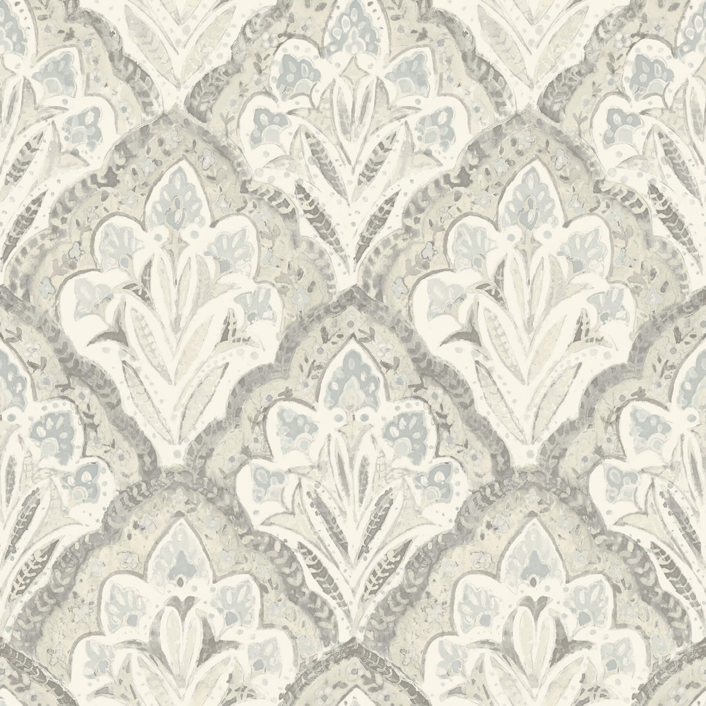 Kinfolk Mimir Quilted Damask Wallpaper