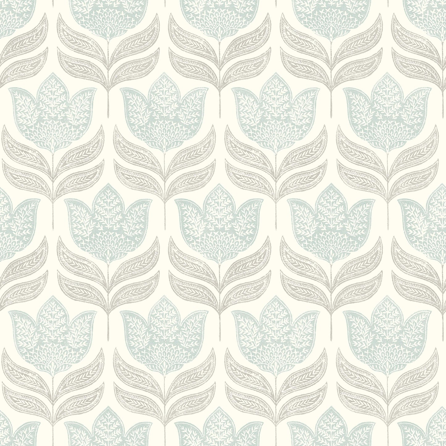 Kinfolk Cathal Tulip Block Print Wallpaper