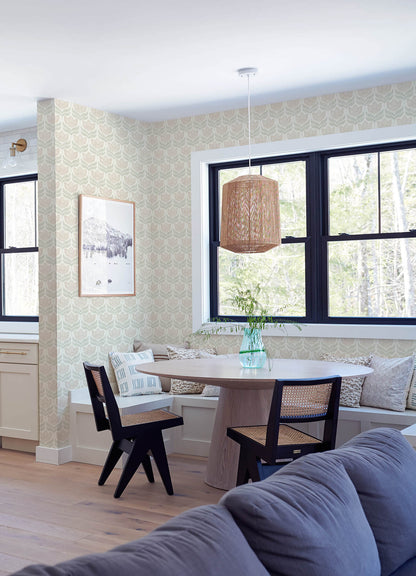 Kinfolk Cathal Tulip Block Print Wallpaper