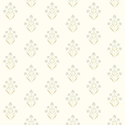 Kinfolk Kova Floral Crest Wallpaper