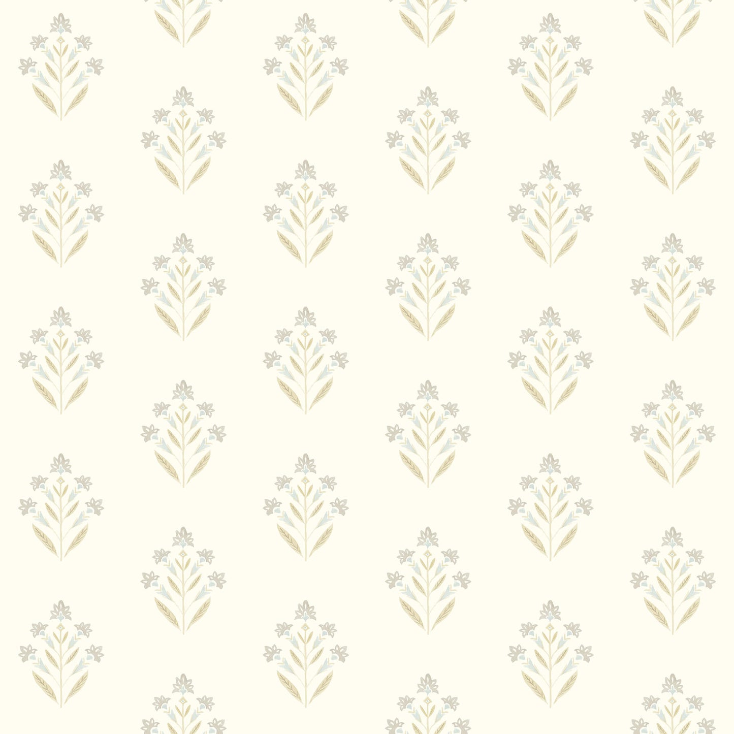 Kinfolk Kova Floral Crest Wallpaper