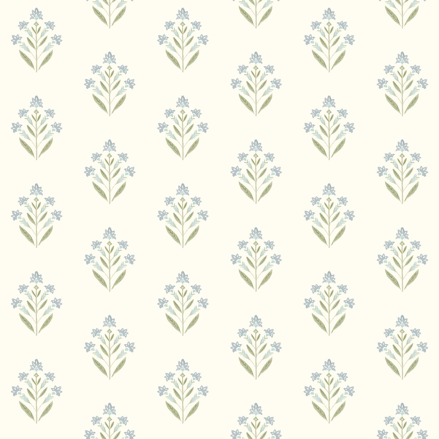 Kinfolk Kova Floral Crest Wallpaper