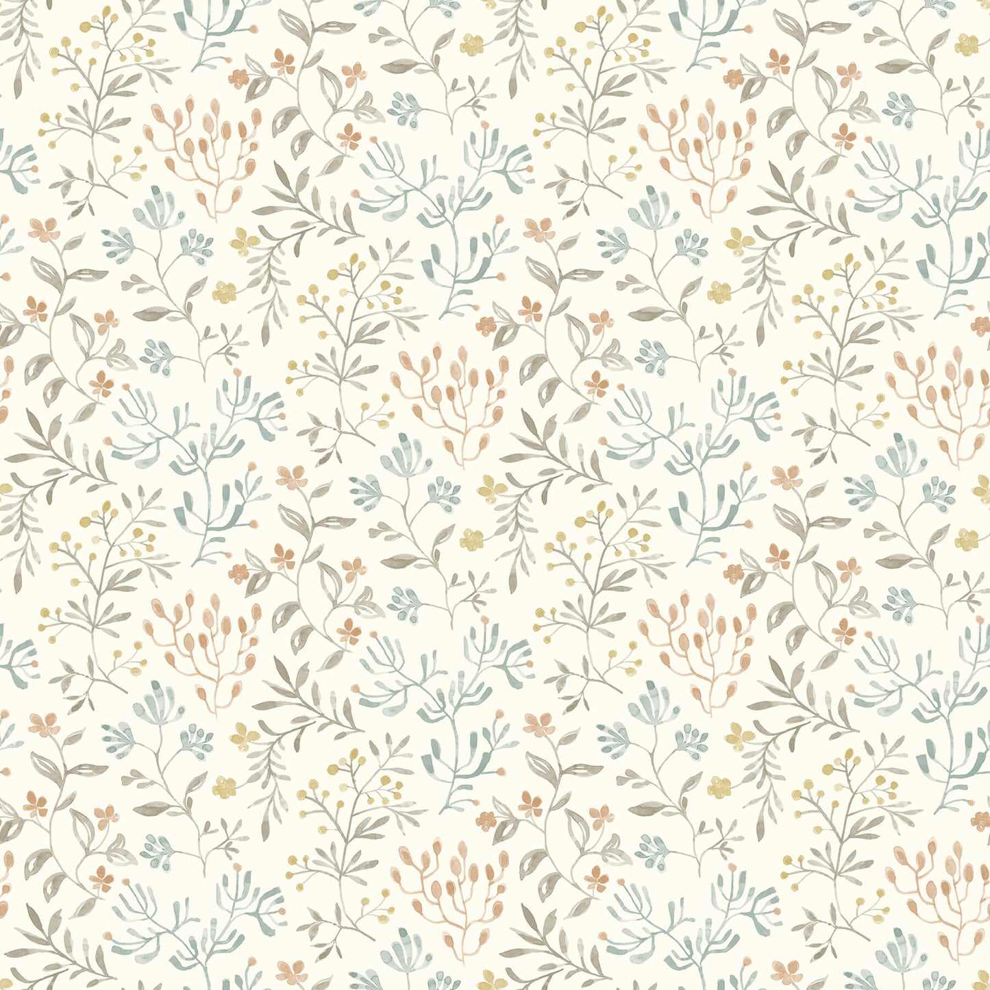 Kinfolk Tarragon Dainty Meadow Wallpaper