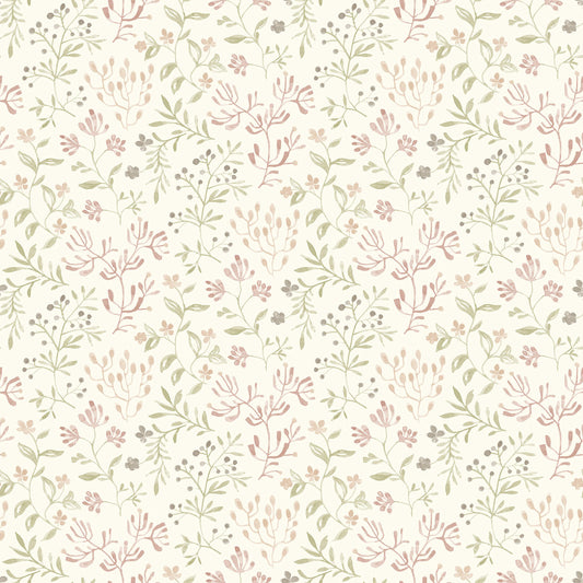 Kinfolk Tarragon Dainty Meadow Wallpaper