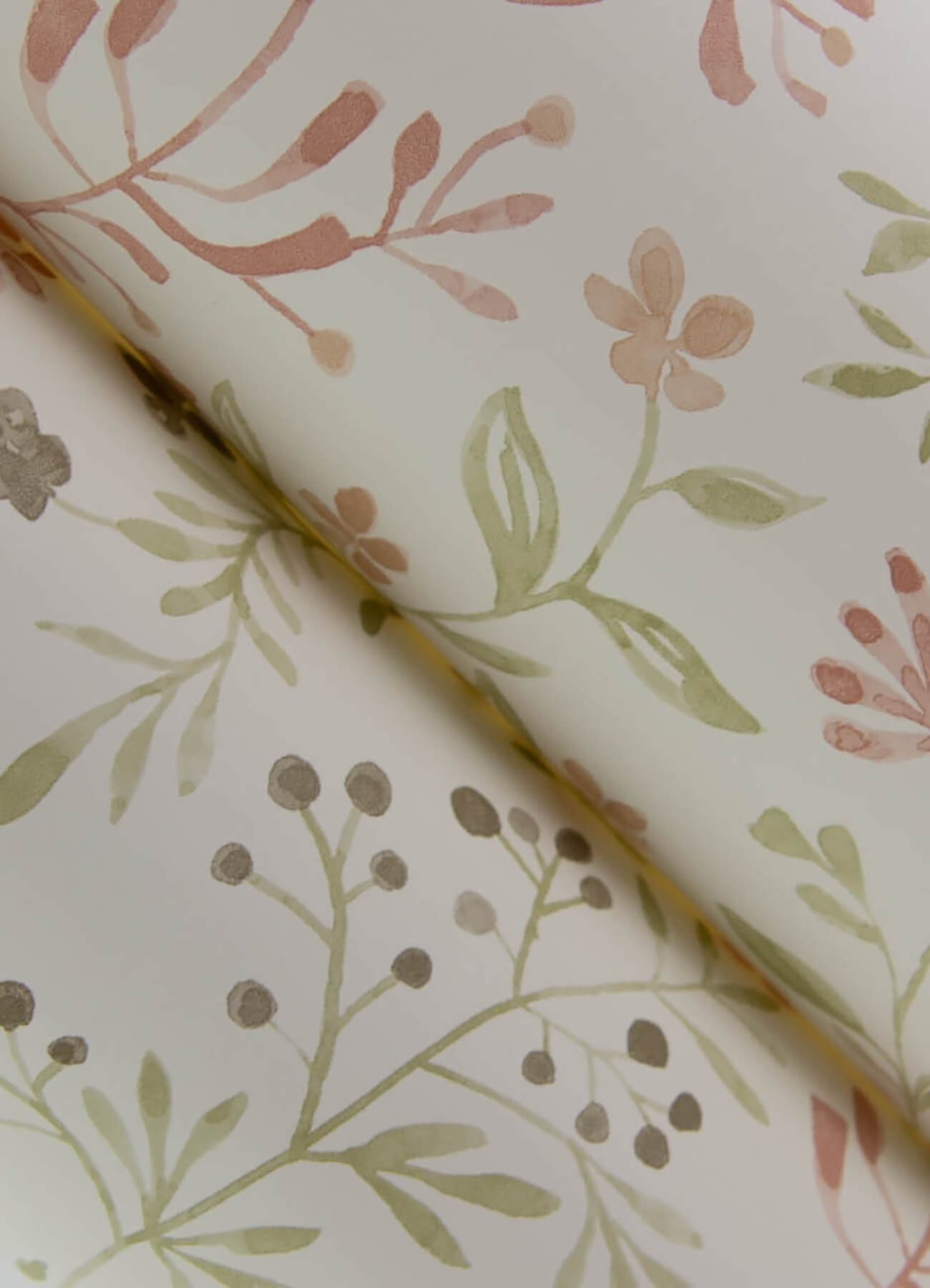 Kinfolk Tarragon Dainty Meadow Wallpaper