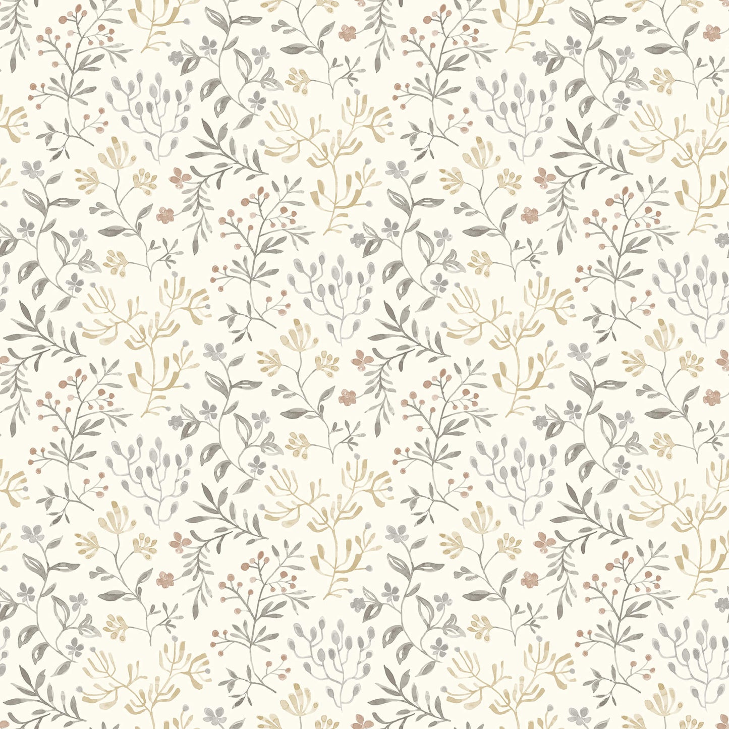 Kinfolk Tarragon Dainty Meadow Wallpaper