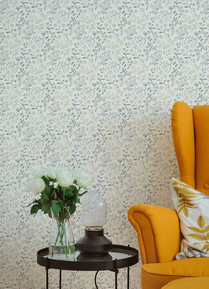 Kinfolk Tarragon Dainty Meadow Wallpaper