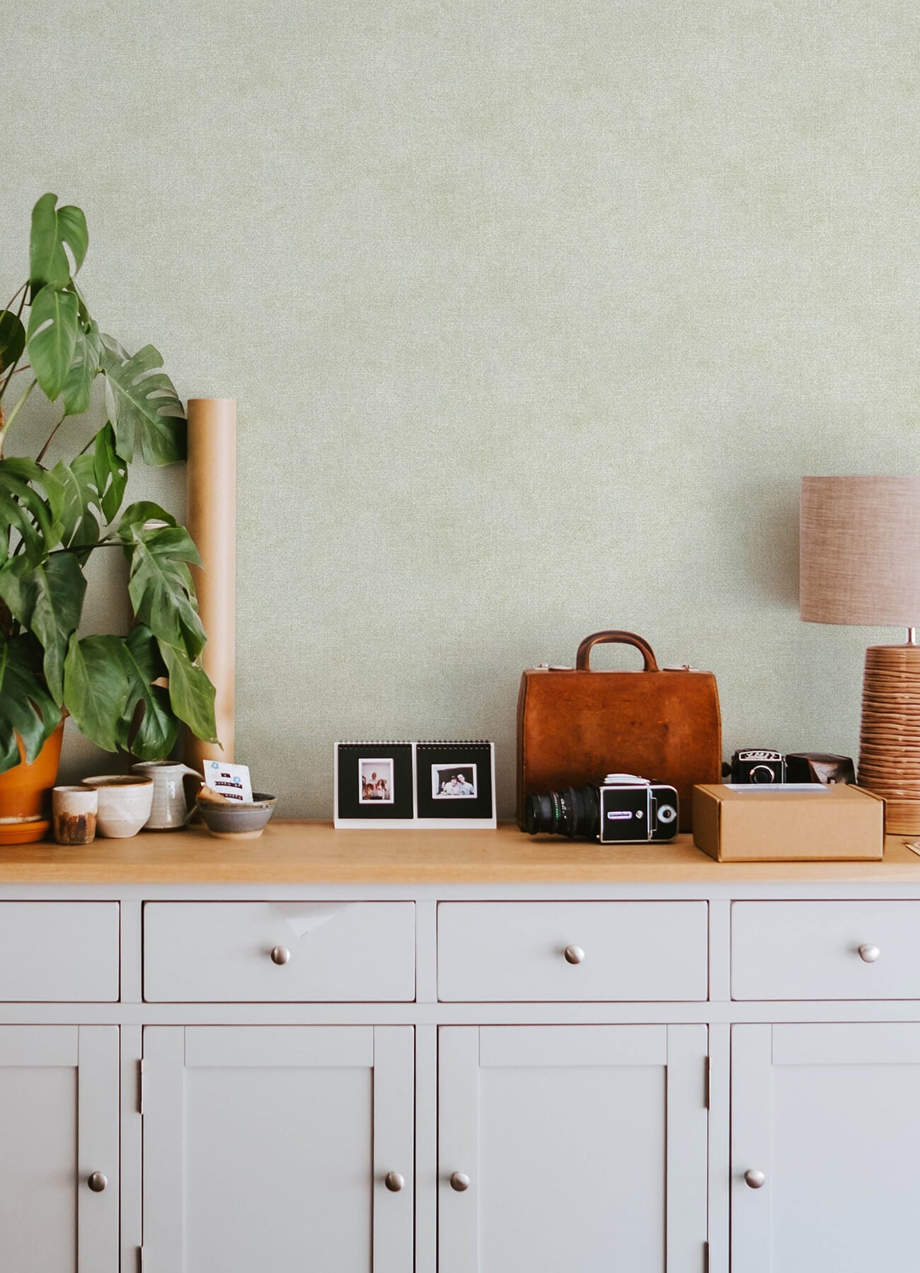 Kinfolk Homespun Textured Wallpaper