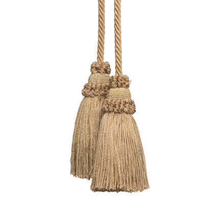 Annecy Chair Tassel by Samuel & Sons in Metallic White Gold