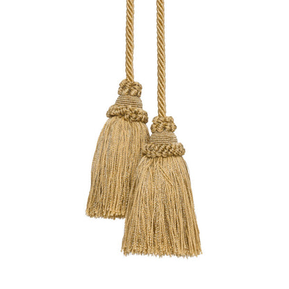 Annecy Chair Tassel by Samuel & Sons in Metallic Yellow Gold
