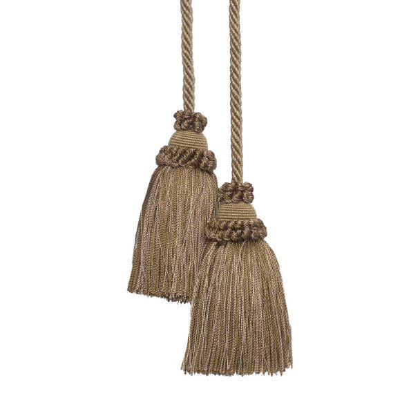 Annecy Chair Tassel by Samuel & Sons in Metallic Antique Gold