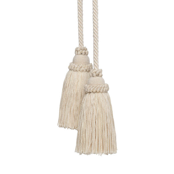 Annecy Chair Tassel by Samuel & Sons in Ecru