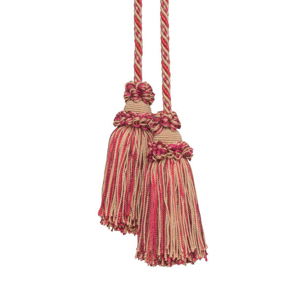 Annecy Chair Tassel by Samuel & Sons in Cashmere/Rose/Pink