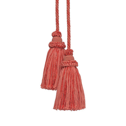 Annecy Chair Tassel by Samuel & Sons in Coral