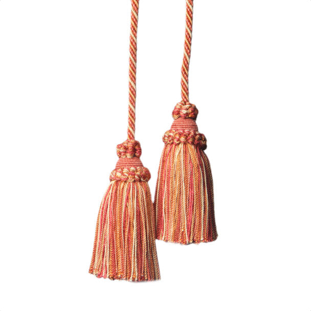 Annecy Chair Tassel by Samuel & Sons in Terra Cotta/Melon