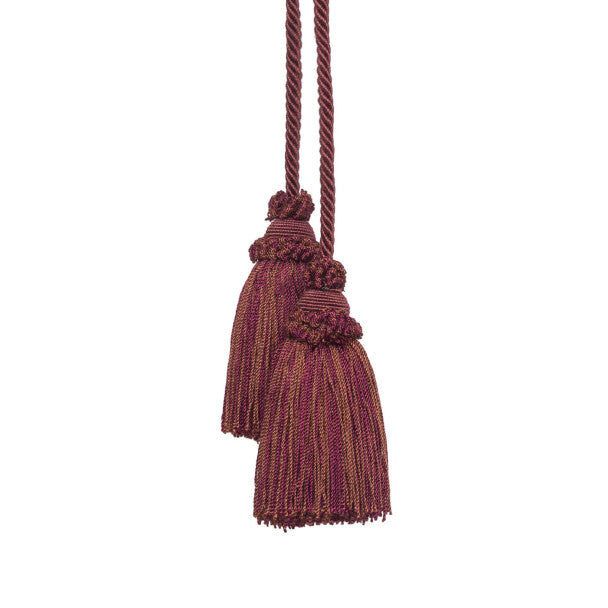 Annecy Chair Tassel by Samuel & Sons in Eggplant