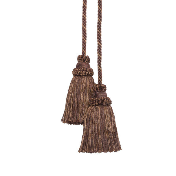 Annecy Chair Tassel by Samuel & Sons in Dk.Brown