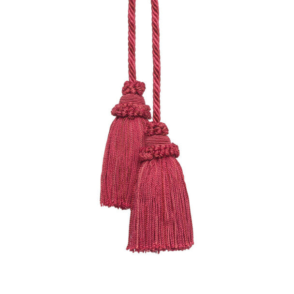 Annecy Chair Tassel by Samuel & Sons in Red Mix