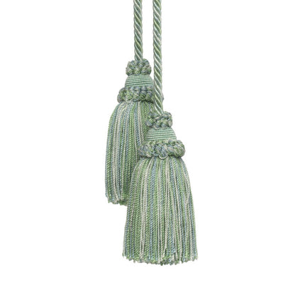 Annecy Chair Tassel by Samuel & Sons in Mint/Light Blue