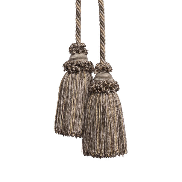 Annecy Chair Tassel by Samuel & Sons in Granite