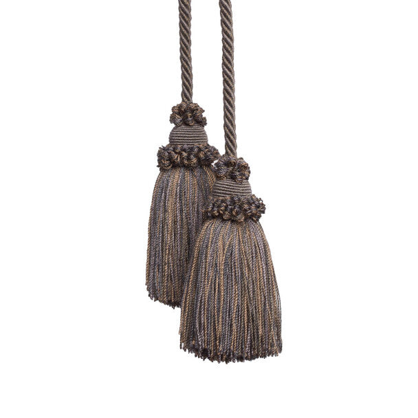 Annecy Chair Tassel by Samuel & Sons in Charcoal
