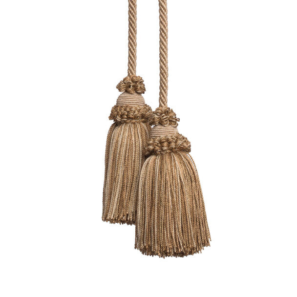Annecy Chair Tassel by Samuel & Sons in Biscotti