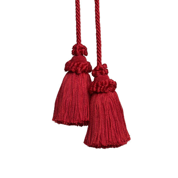 Annecy Chair Tassel by Samuel & Sons in Maraschino