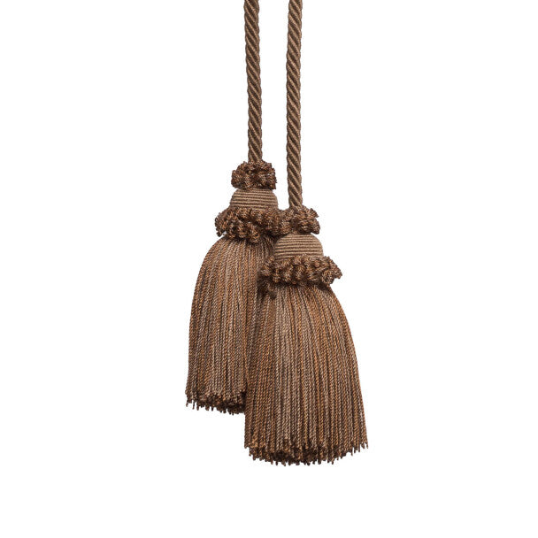 Annecy Chair Tassel by Samuel & Sons in Chestnut