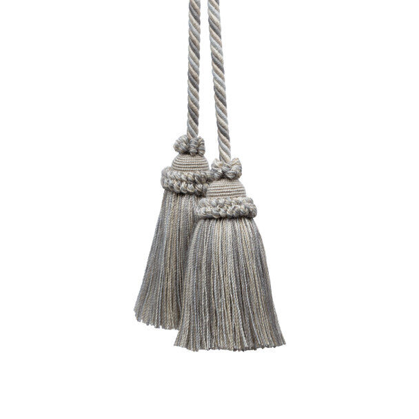Annecy Chair Tassel by Samuel & Sons in Platinum