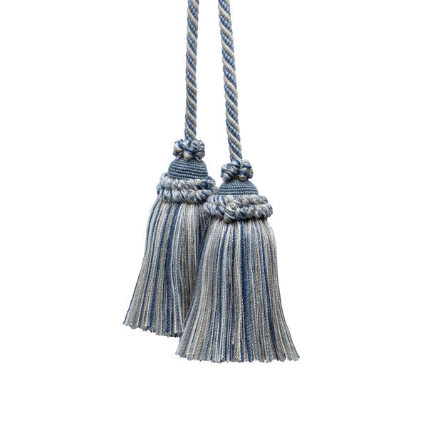 Annecy Chair Tassel by Samuel & Sons in Water