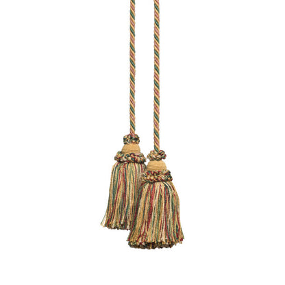 Annecy Chair Tassel by Samuel & Sons in Mint/Curry/Rouge