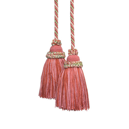 Annecy Chair Tassel by Samuel & Sons in Pink/Green/Cream