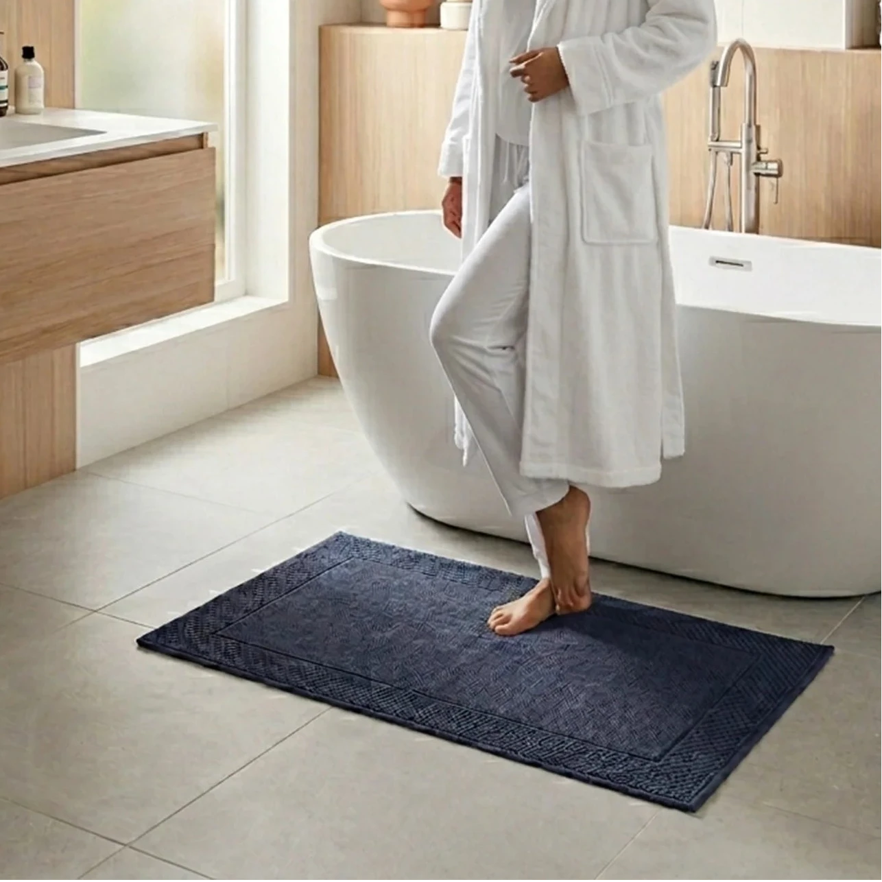Reset Bath Mat Slate