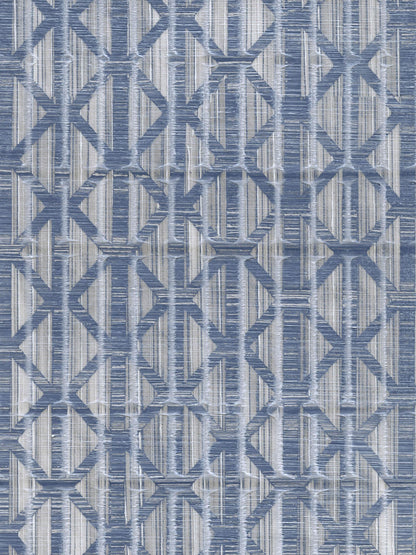 Hydra Wallpaper by Holland & Sherry in Denim