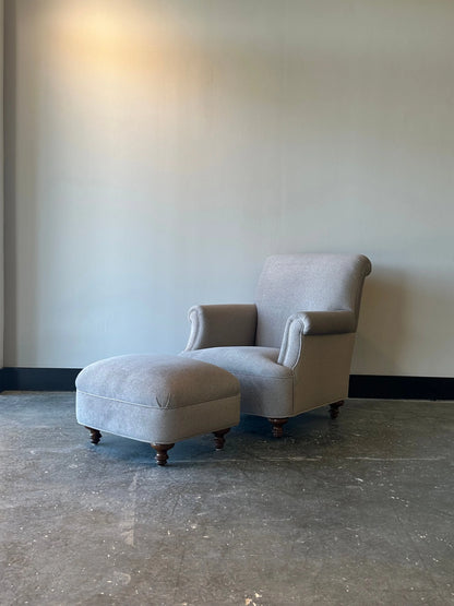 Reading Chair & Ottoman